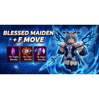 Blessed Maiden Sailor Piece + F Move + Freebies