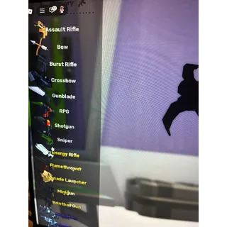 RIVALS EVERY WEPON