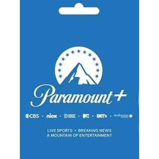  Paramount Plus Gift Card 100 USD (US)