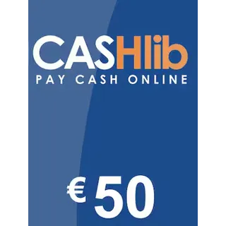 CasHlib Card 50 EUR - CasHlib Key - For EUR Currency Only
