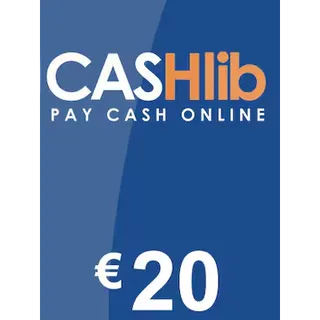  CasHlib Card 20 EUR - CasHlib Key - For EUR Currency Only