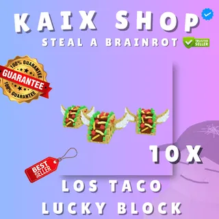 Los Taco Lucky Block 10x