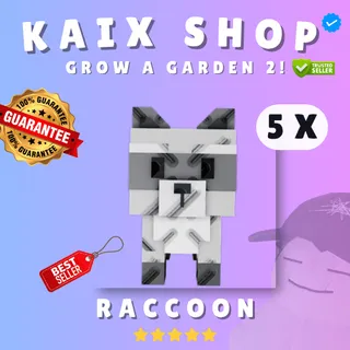 5x Racoon