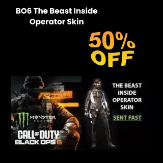 Call of Duty: Black Ops 6 - The Beast Inside Operator Skin 