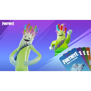 Fortnite Color Splash Jellie Outfit + 1000 V-Bucks Gift Card 