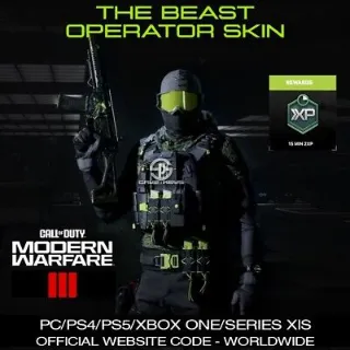 COD Modern Warfare III 3 The Beast Operator Skin 