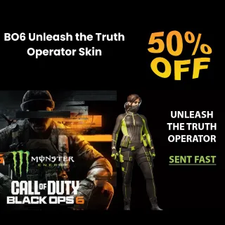 Call of Duty: Black Ops 6 - Unleash the Truth Operator Skin