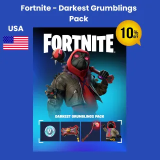 Fortnite - Darkest Grumblings Pack + 600 V-Bucks XBOX LIVE Key USA