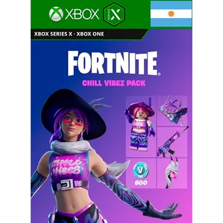 Fortnite - Chill Vibez Pack + 600 V-Bucks Xbox Live Key