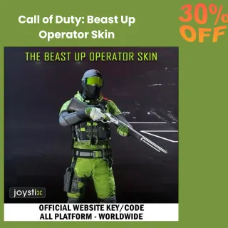 COD Modern Warfare III 3 The Beast Up Operator Skin