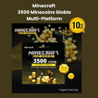 Minecraft: Minecoins Pack 3500 Coins | Multiplatform