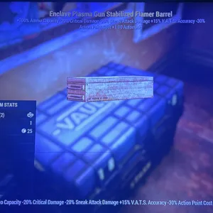 enclave stabilized flame