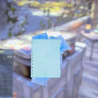 ticket to revenge paint