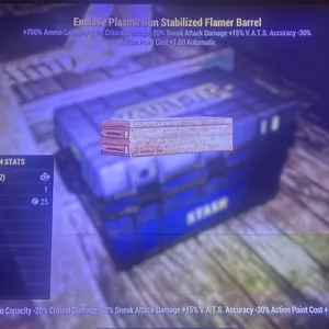 enclave stabilized flame