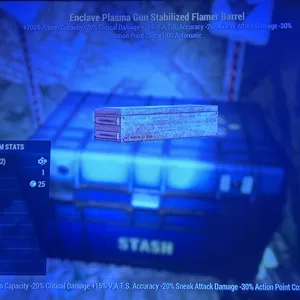 enclave stabilized flame