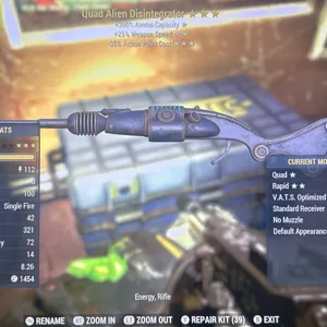 q2535 alien disintegrato