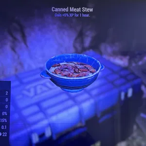 100 canned meat stew