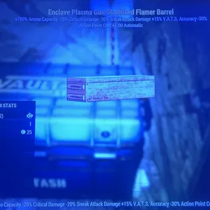 enclave stabilized flame