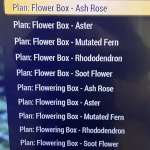 all 10 new flowers box