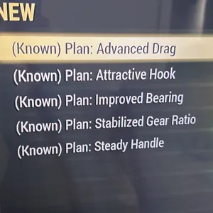 all 5 fishing plans