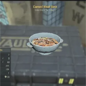 100 canned meat stew