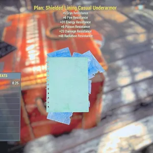 shielded lining casual
