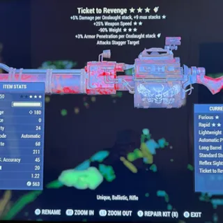 ticket to revenge