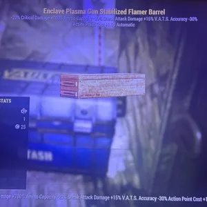 enclave stabilized flame