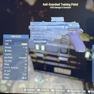 anti scorched training