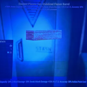 enclave stabilized flame