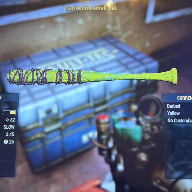 Weapon rare yellow baseball bat Game Items Gameflip
