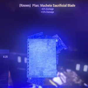 machete sacrifice blade