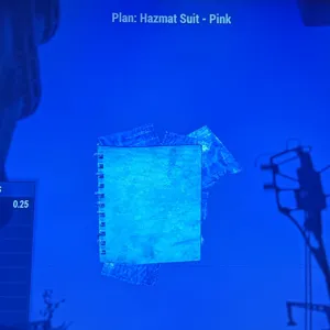 hazmat suit pink