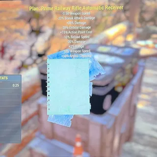 prime railway rifle auto