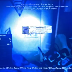 enclave flamer barrel