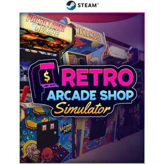 Retro Arcade Shop Simulator 