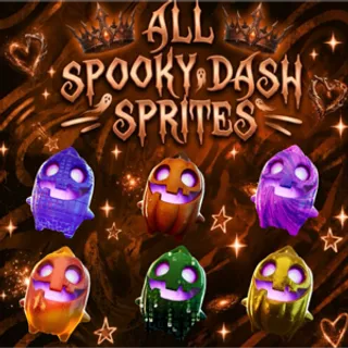 All Spooky Dash Sprites