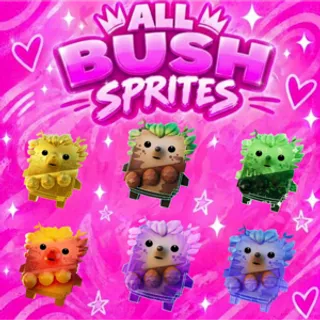 All Bush Sprites
