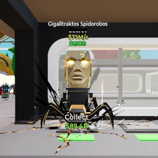 Fortnite Steal the Brainrot Gigalitraktos Spidorobos