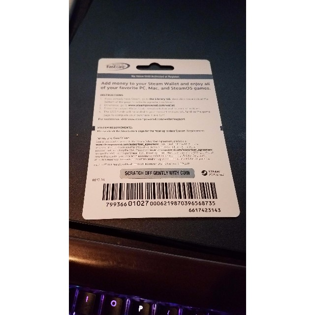 Steam Wallet Code (BR)