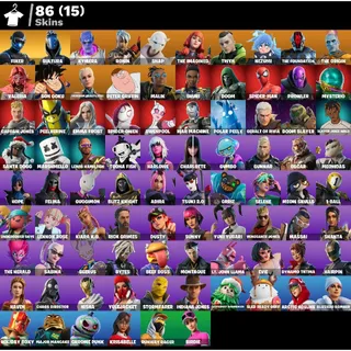 🔥 SON GOKU + THE FOUNDATION • LVL 1141 • 86 SKINS • 300 VB • RARE 🔥