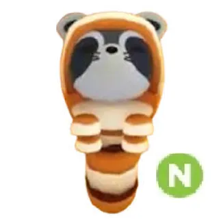 S'mores Raccoon Neon