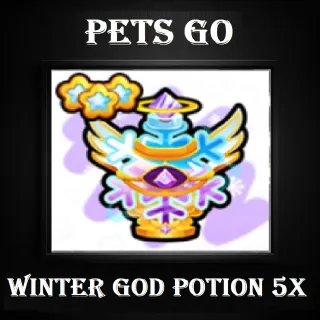 Winter god potion 5X