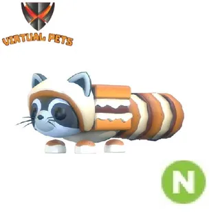 S'mores Raccoon Neon