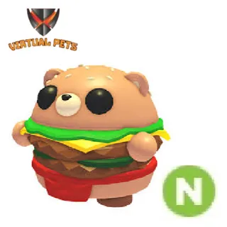 Burger Bear Neon