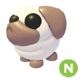 Snowball pug neon
