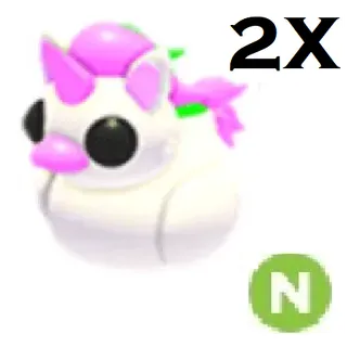 Unicorn ducky neon 2X