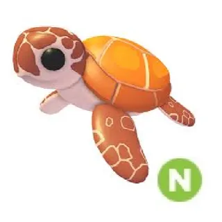 Sea turtle neon
