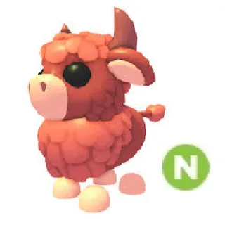 angus bull neon