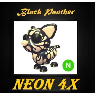 Golden jaguar neon 4X